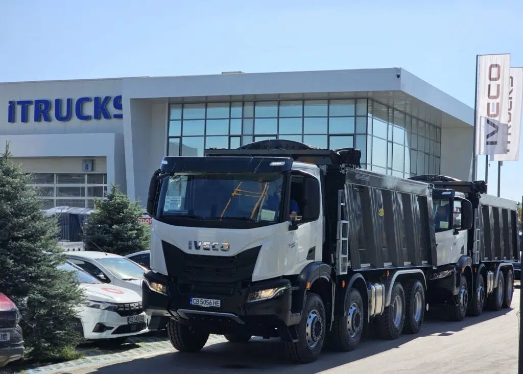 IVECO T-WAY – Най-продаваният самосвал в България за 2023г.!